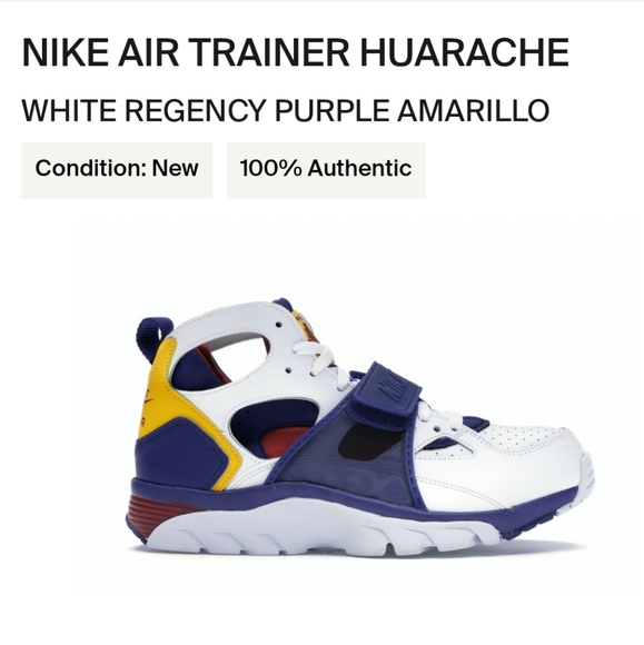 Nike Other - NWOT Men's Nike Air Trainer Huarache
